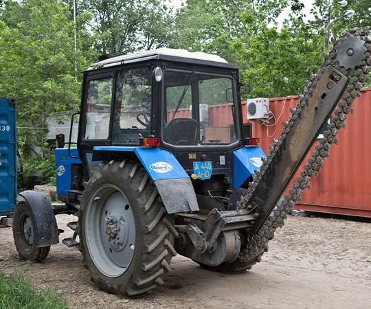 Траншеекопатель в аренду в Тихорецке и  Краснодарском крае
